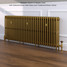CI-RC660-30-MET-GOLD-LS01 - Richmond 4 Column Victorian Cast Iron Radiator H660mm x W2382mm CI-RC660-30-MET-GOLD-LS01 - Richmond 4 Column Victorian Cast Iron Radiator H660mm x W2382mm